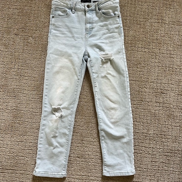 Kendall & Kylie The Icon High Rise Straight Jeans - Picture 2 of 5